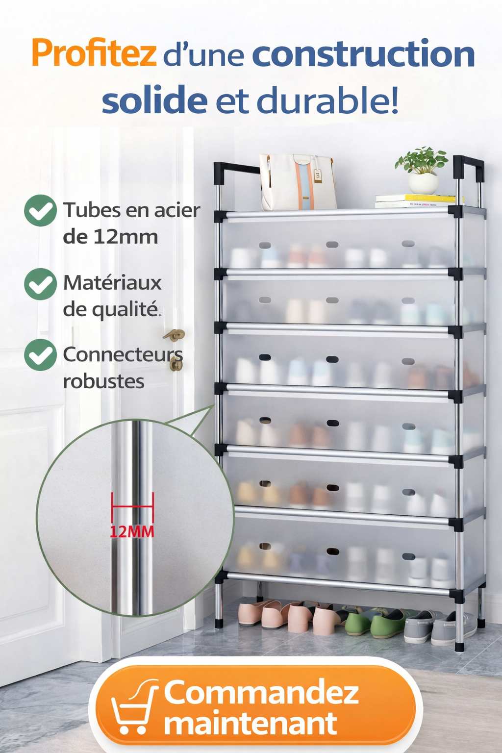 Armoire de rangement pour chaussures