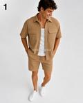 Ensemble Homme Rido – Chemise & Short avec Poches
