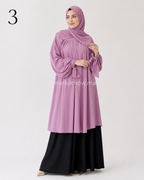 Ensemble Khimar Femme 3 Pièces avec Liens aux Poignets – Élégant et Modeste