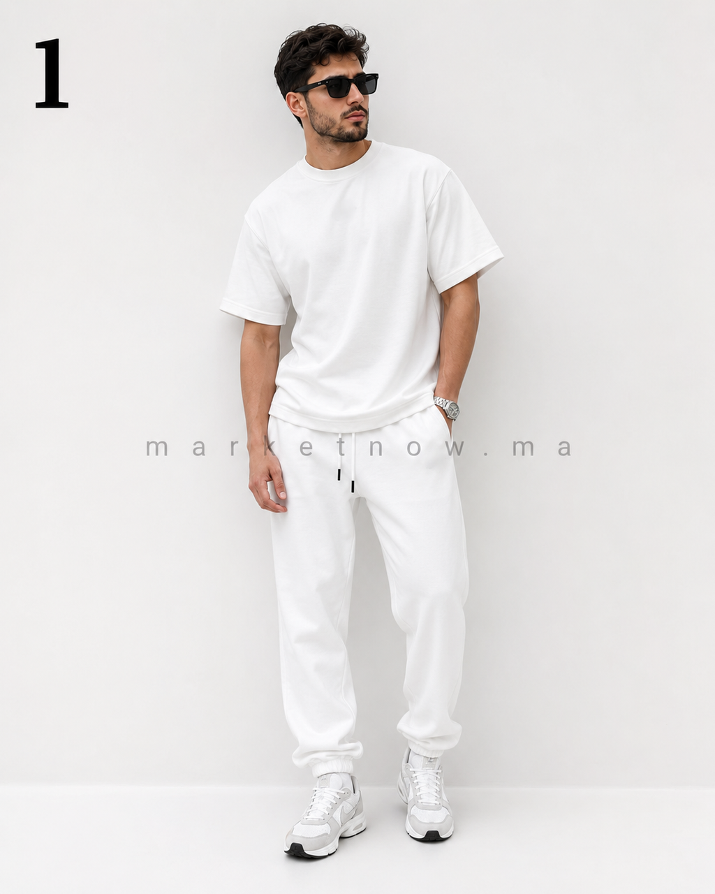Ensemble Homme Oversize T-shirt & Jogger – Style Sport Chic
