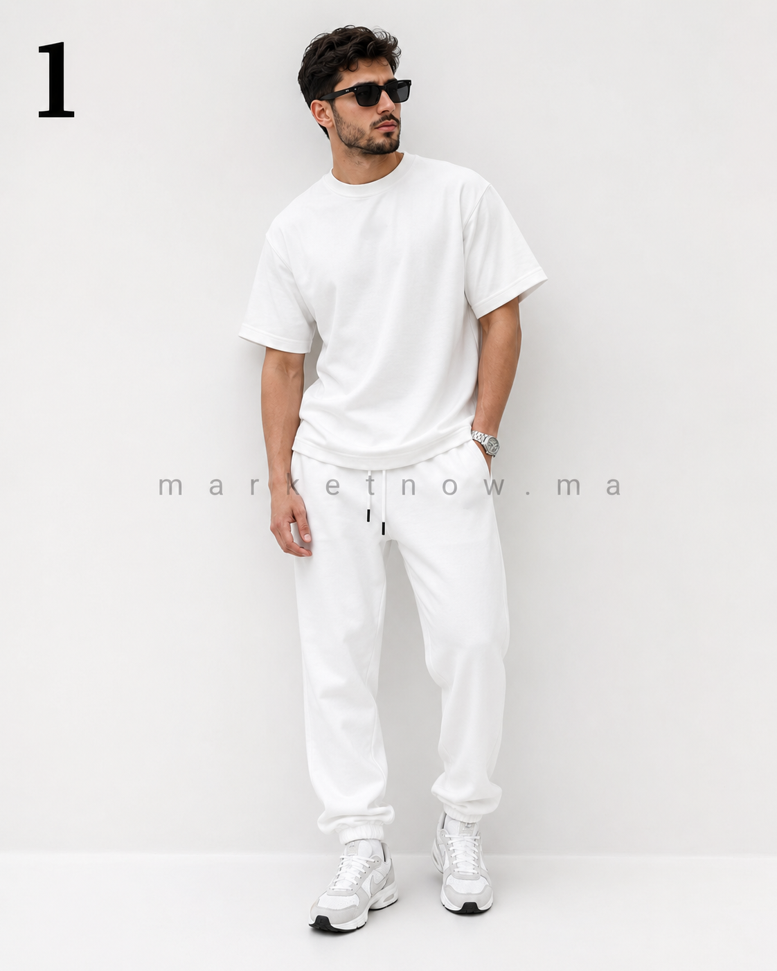Ensemble Homme Oversize T-shirt & Jogger – Style Sport Chic