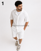 Ensemble Rido Homme – Chemise & Short | Style Été Confort