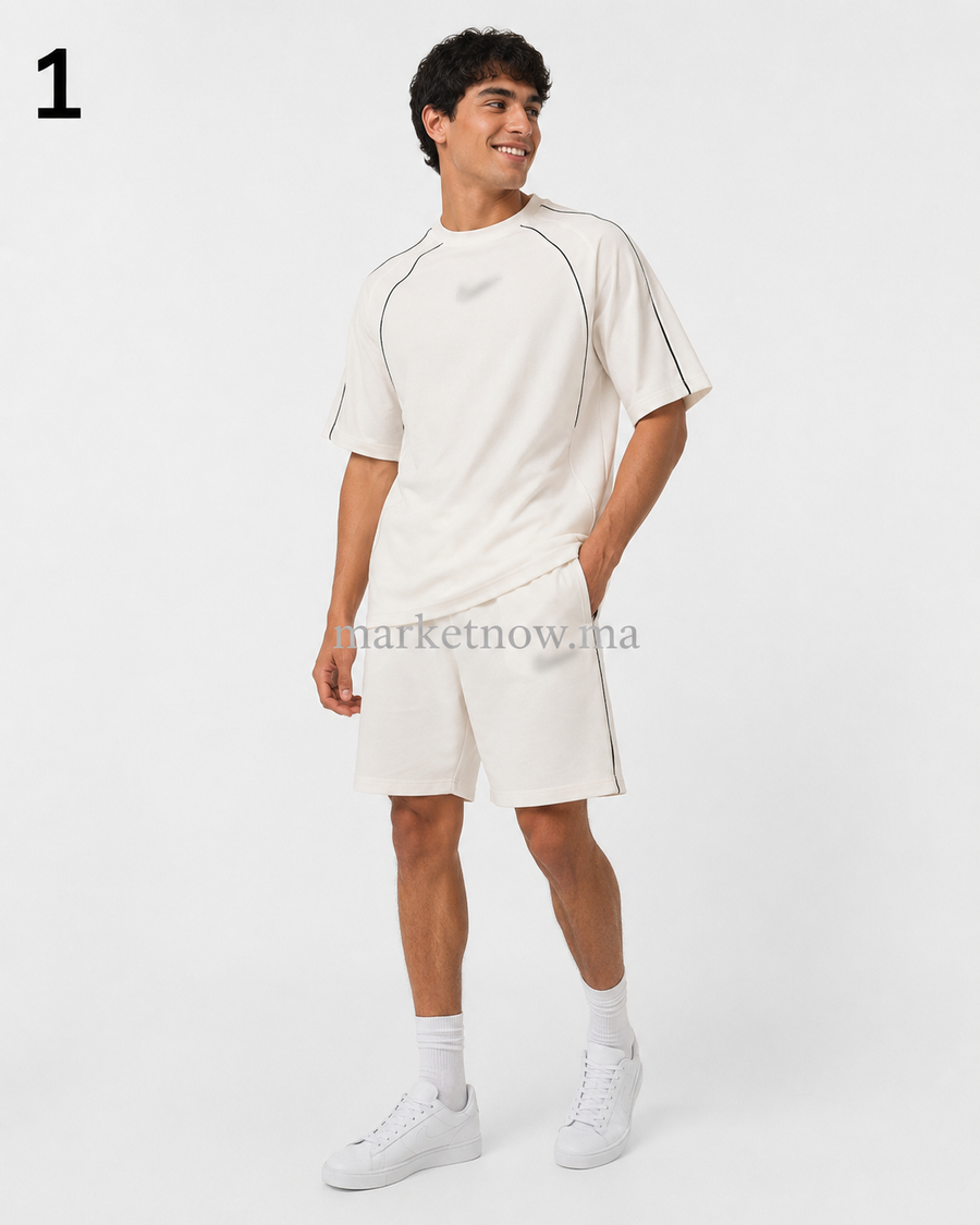 Ensemble Homme Lycra Premium – T-shirt & Short