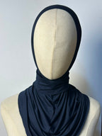 Sous-hijab couvrant bleu marine