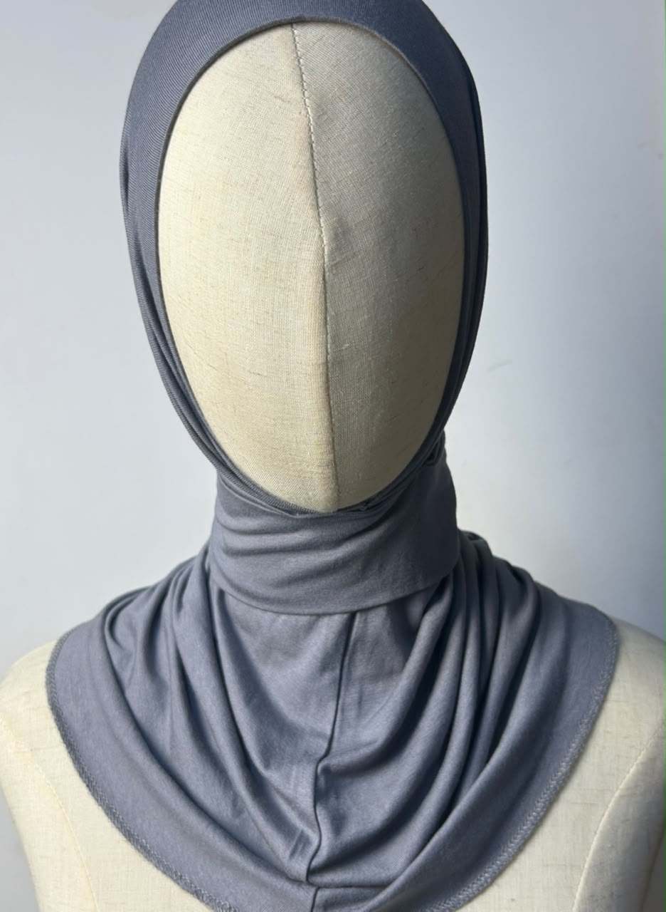Sous-hijab couvrant gris