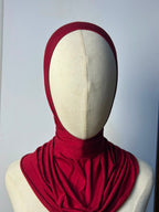 Sous-hijab couvrant bordeaux