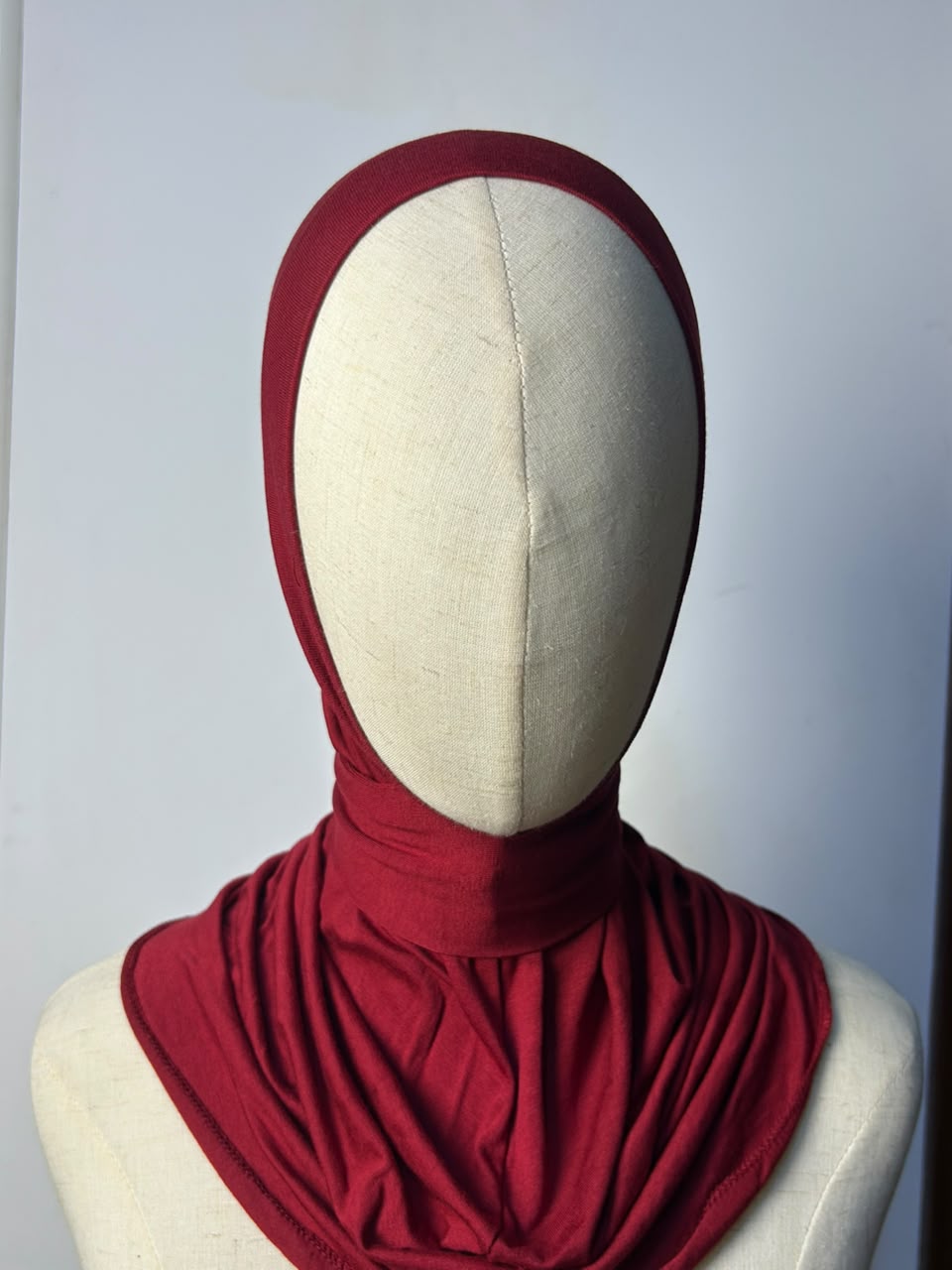 Sous-hijab couvrant bordeaux
