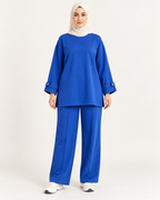 Survêtement A3 femme bleu – vue complète de face